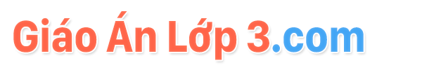 Giáo Án Lớp 3